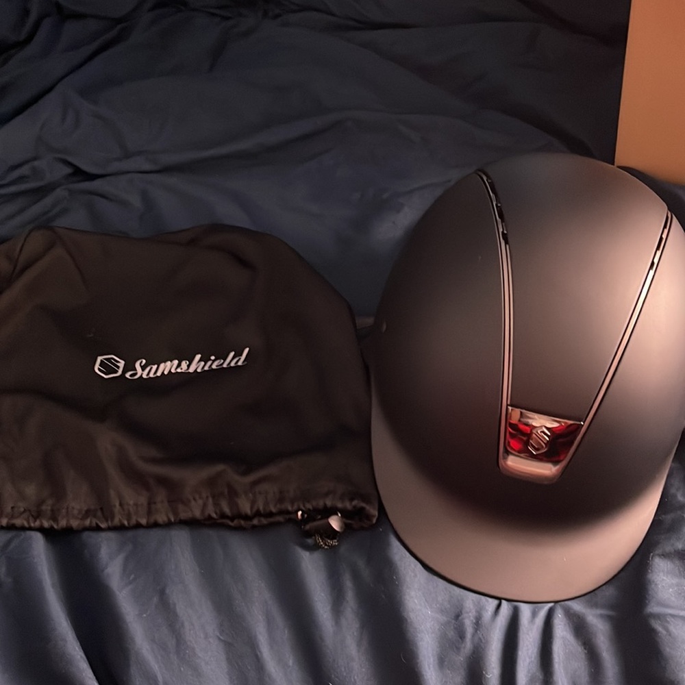Brand new Samshield Shadowmatt size 53 (6 5/8)